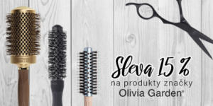 Akce na vybrané produkty značky Olivia Garden