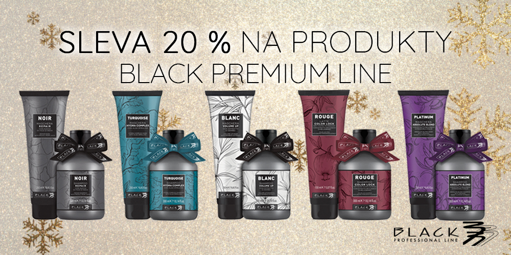 Akce na vybran produkty Black Professional Premium Line -20%
