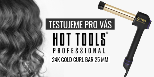 Testujeme pro vs  Kulma na vlasy Hot Tools 24K Gold Curl Bar  25 mm