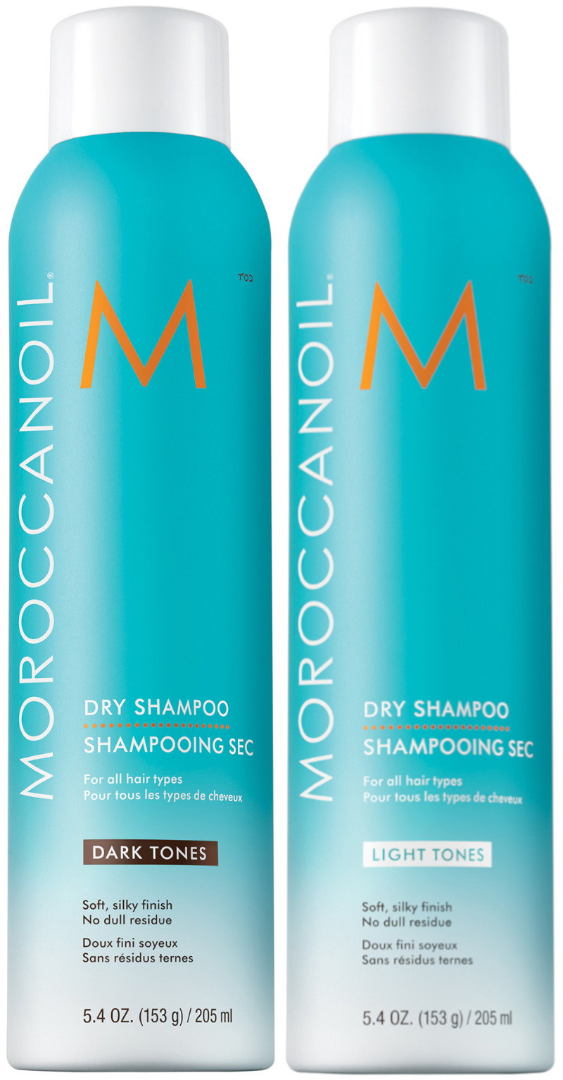 Suchý šampon pro světlé a tmavé odstíny vlasů Moroccanoil - 205 ml