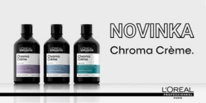 NOVINKA: pigmenty neutralizující nežádoucí teplé odlesky CHROMA CRÉME