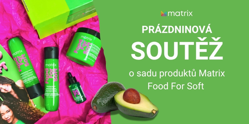 Prázdninová soutěž – vyhrajte kompletní sadu produktů Matrix Food For Soft v hodnotě více než 1500 Kč!