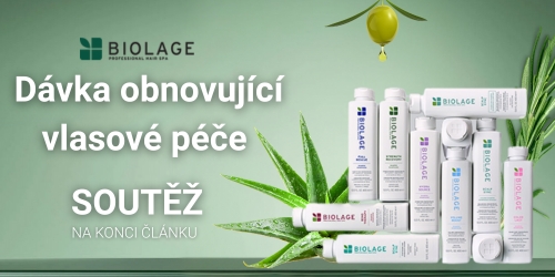 Objevte Biolage – dávku obnovující vlasové péče + SOUTĚŽ o sadu produktů Biolage Hydra Source v hodnotě více než 800 Kč