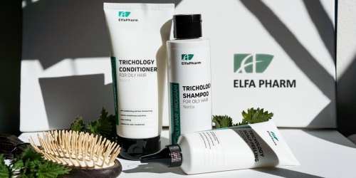 Kdy� se vlasy p��li� rychle mast�: seznamte se s �adou Elfa Pharm Trichology For Oily Hair