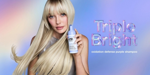 K18 TripleBright Purple Shampoo: P�nov� fialov� �ampon nov� generace pro dokonale �istou blond