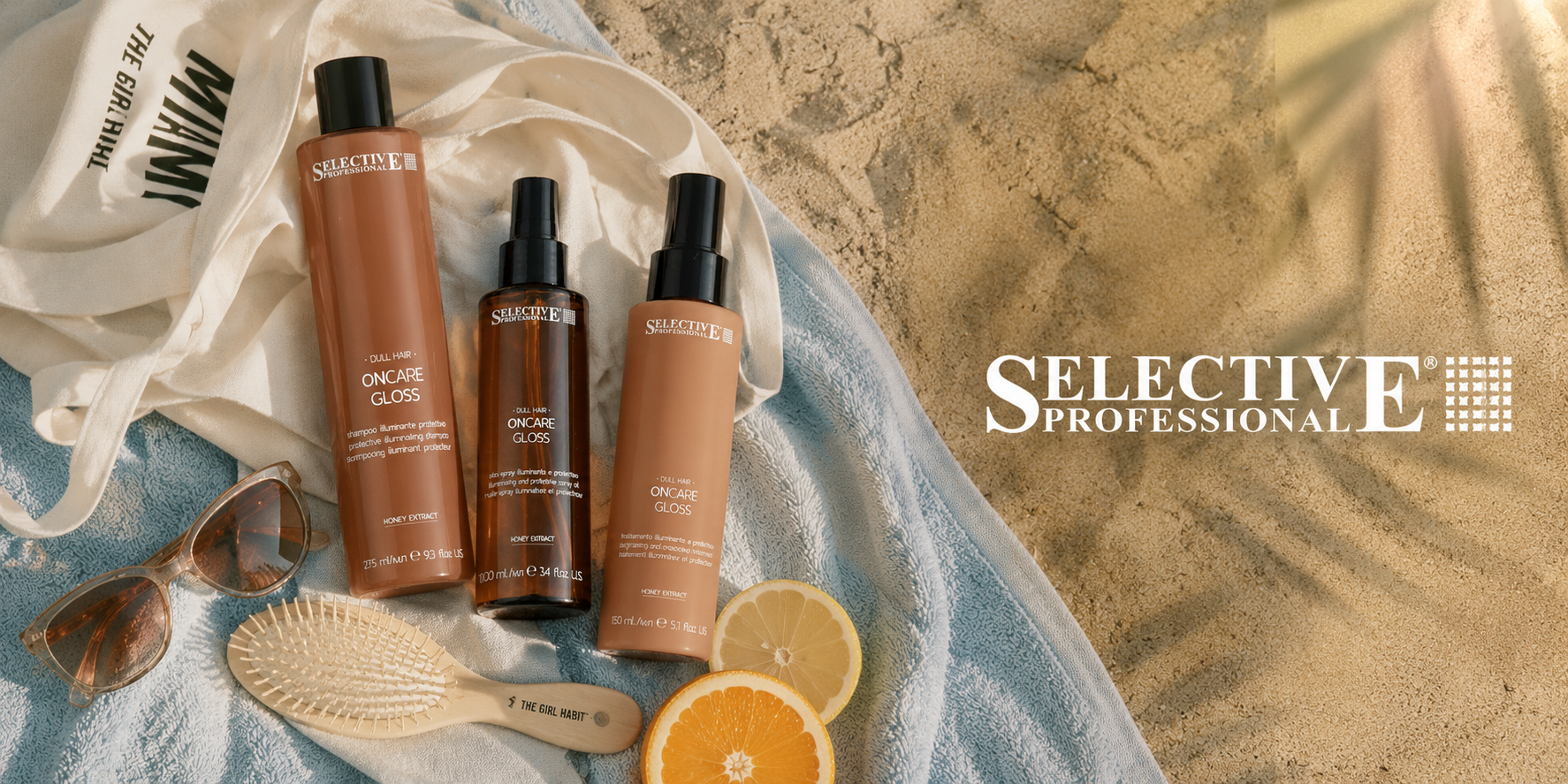 Slunce pod kontrolou: profesion�ln� letn� p��e na vlasy OnCare Gloss od Selective Professional!