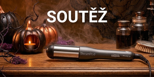 Halloweensk� sout�: Vyhrajte limitovanou edici profesion�ln� parn� �ehli�ky na vlasy SteamPod 4 v hodnot� v�ce ne� 9000 K�!